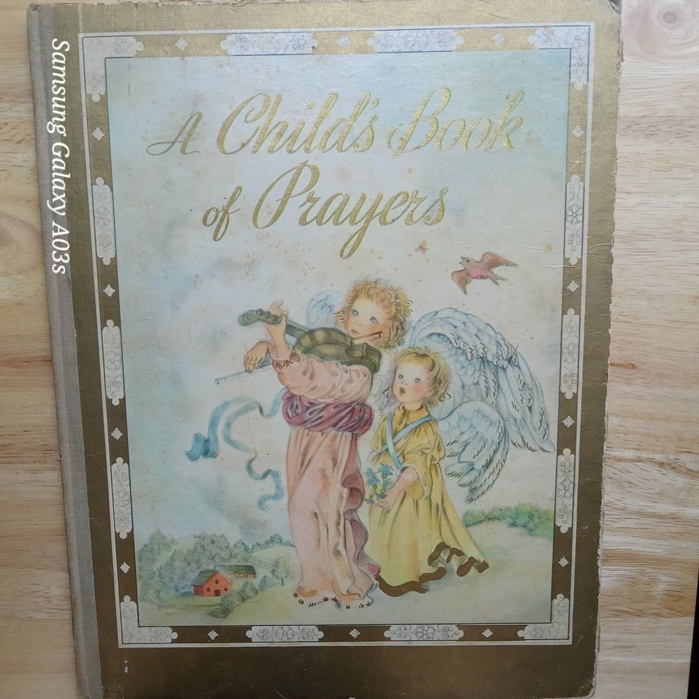 Vintage A Childs Book‎ of Prayers 1944